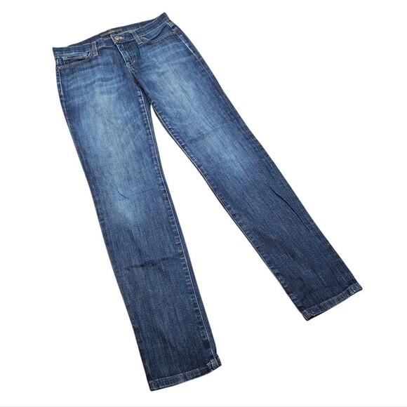 Joes Jeans Straight Leg Classic‎ Mid Rise Dark Blue Denim Stretch 26 - Picture 2 of 9